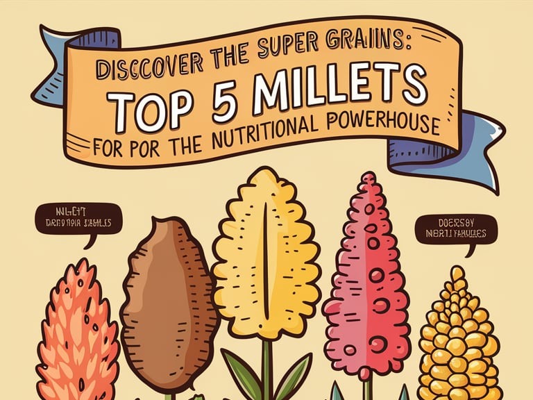 Top 5 Millets: Nutritional Superstars!